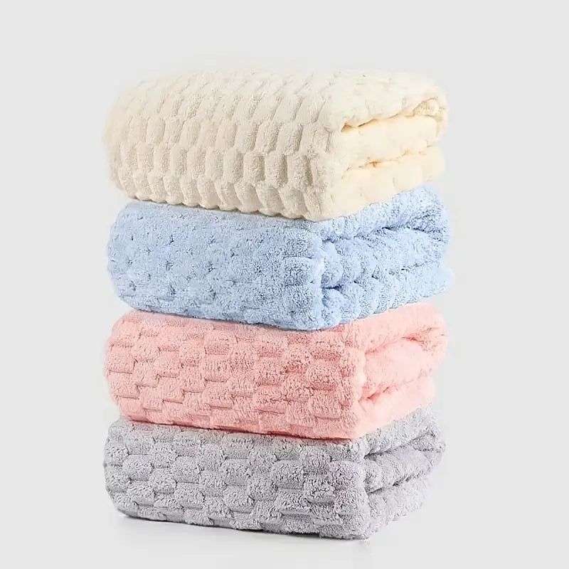 Luxury Microfiber Bath Towels – 4‑Pack  Ultra‑Soft, Quick‑Dry, 8× Absorbent  Lightweight & Hypoallergenic Bath Sheets (27.5×55 in) – Mixed Colors