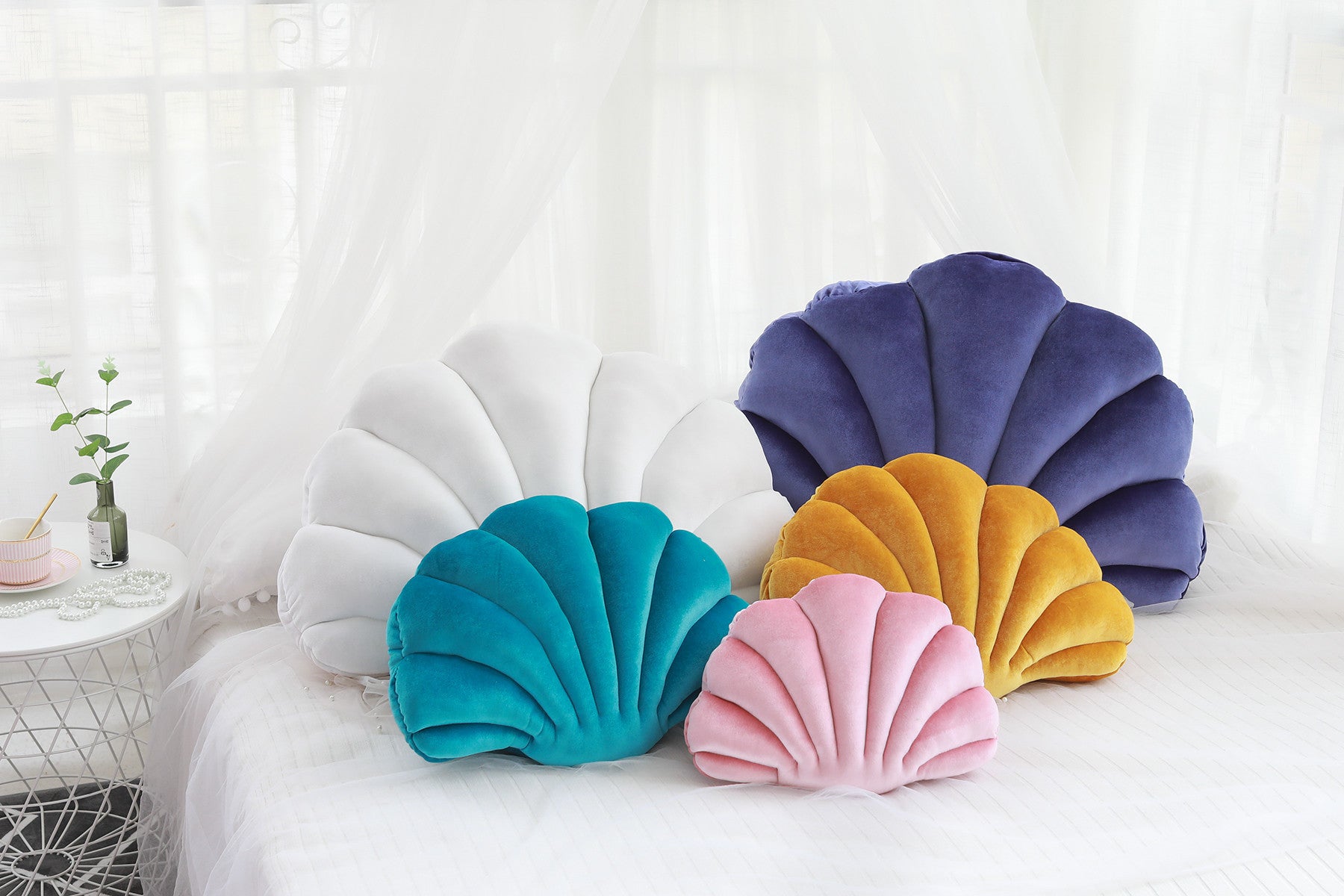 Simulation Shell Pillow – Soft Decorative Cushion & Nap Pillow