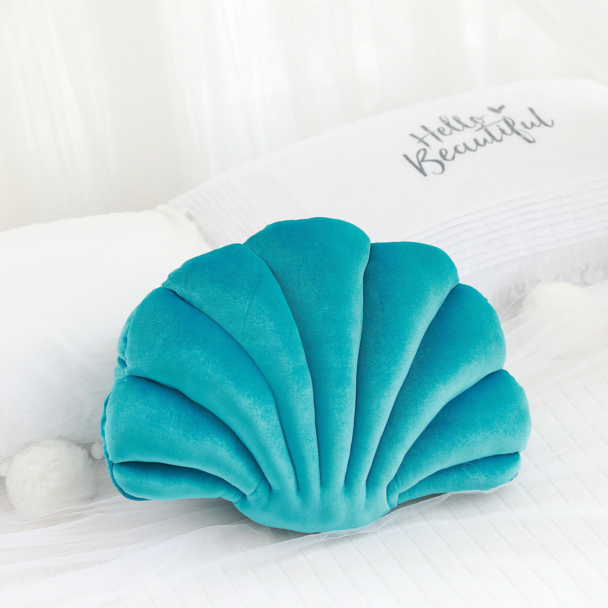 Simulation Shell Pillow – Soft Decorative Cushion & Nap Pillow