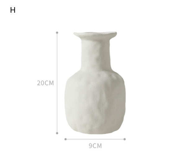 Nordic Ceramic Decorative Vase – Minimalist Home Décor