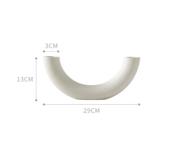 Nordic Ceramic Decorative Vase – Minimalist Home Décor