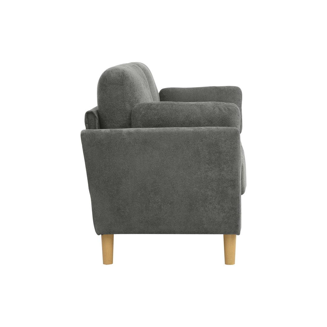 Modern Minimalist 2‑Seater Sofa – Compact Upholstered Loveseat for Small Spaces