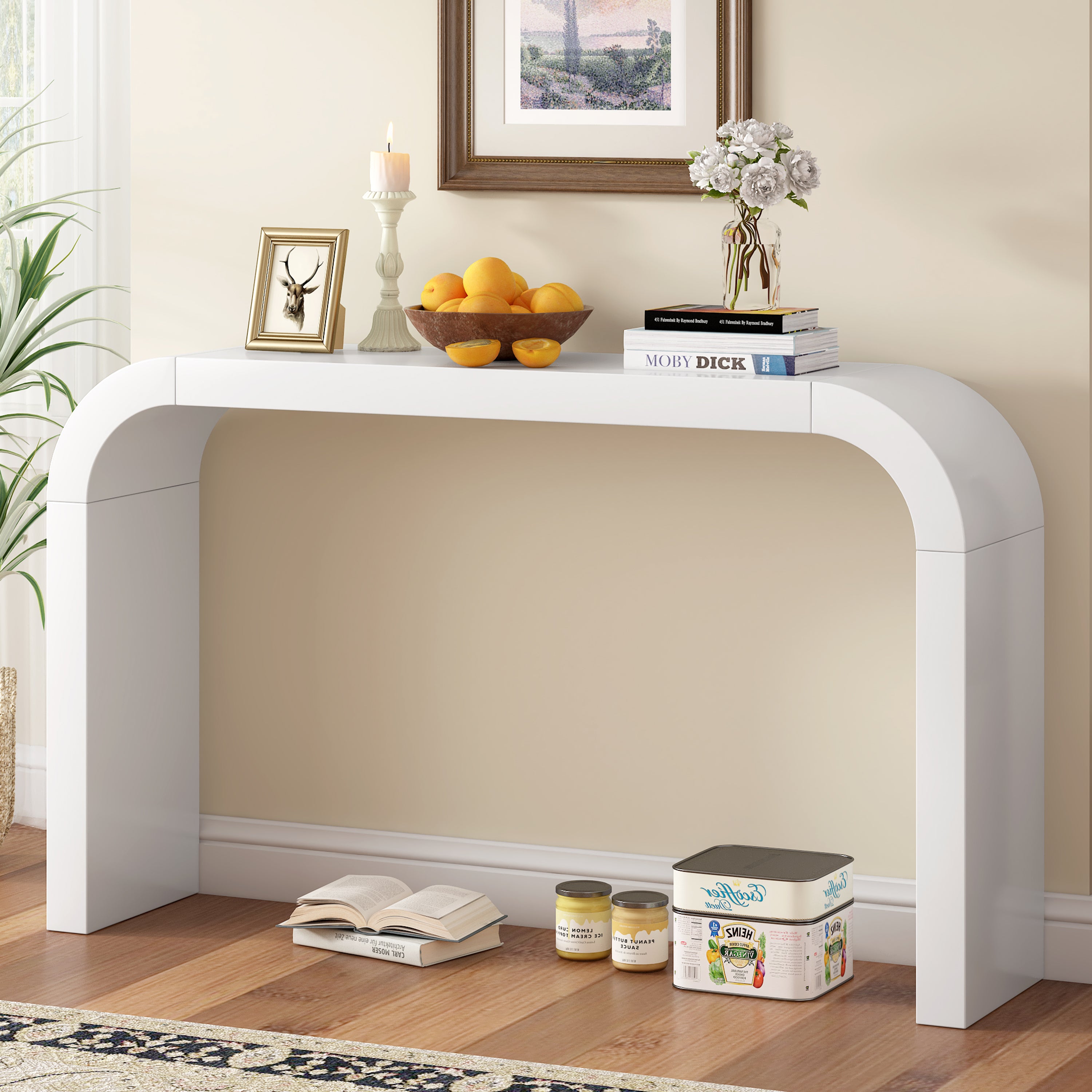 Modern Minimalist Console Table – Sleek, Versatile Design for Living Room, Hallway & Bedroom