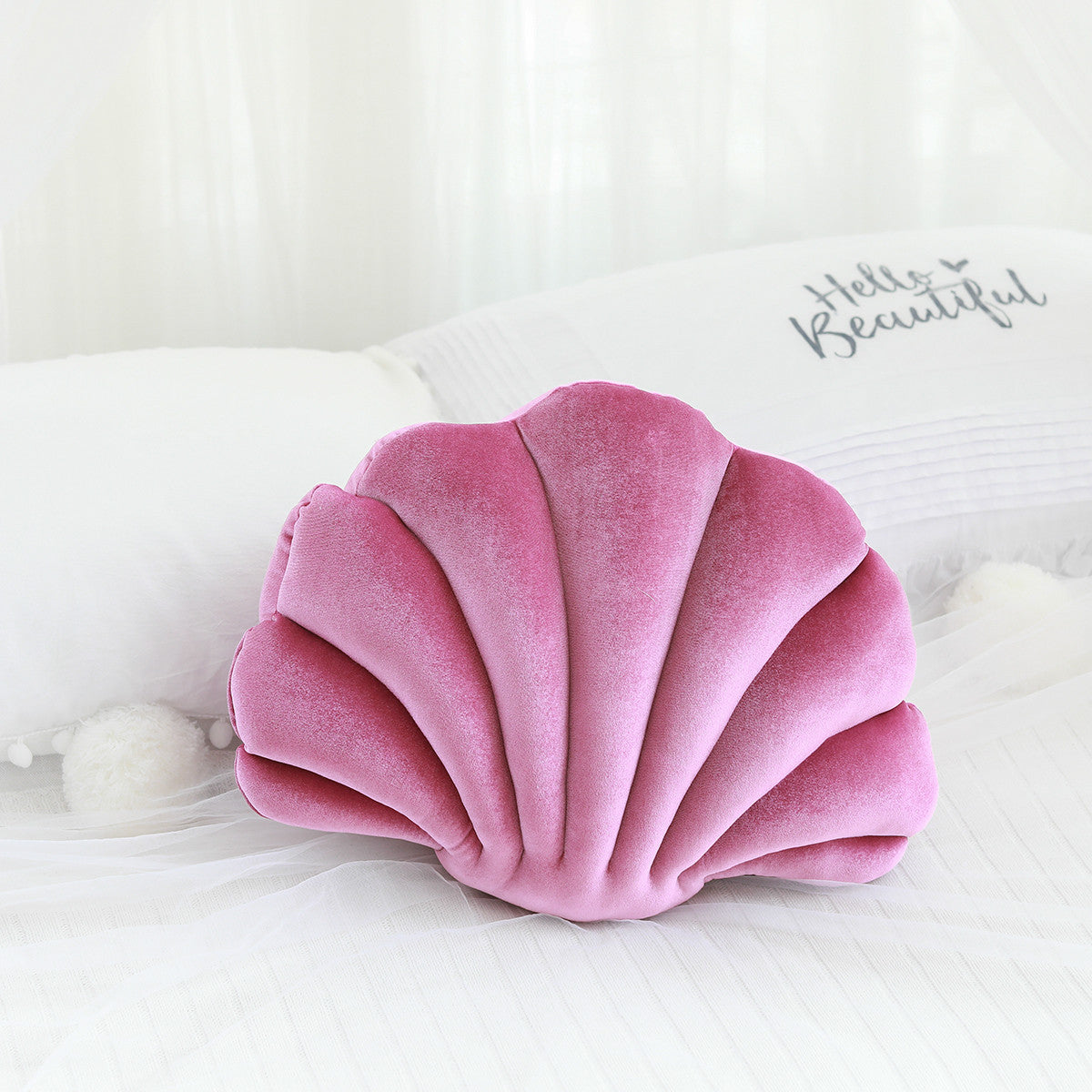 Simulation Shell Pillow – Soft Decorative Cushion & Nap Pillow