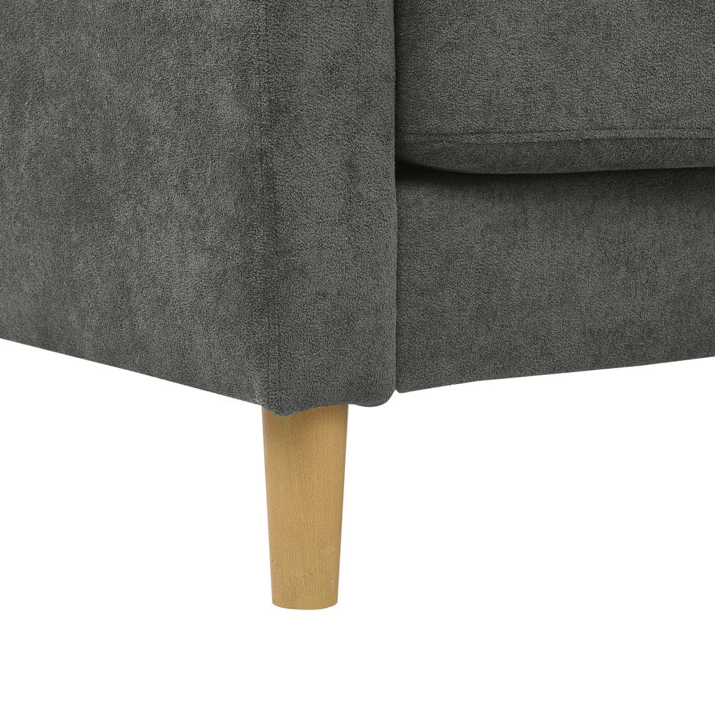 Modern Minimalist 2‑Seater Sofa – Compact Upholstered Loveseat for Small Spaces