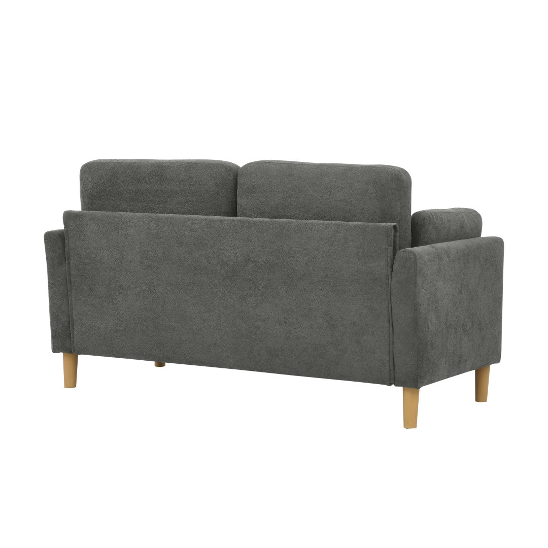 Modern Minimalist 2‑Seater Sofa – Compact Upholstered Loveseat for Small Spaces