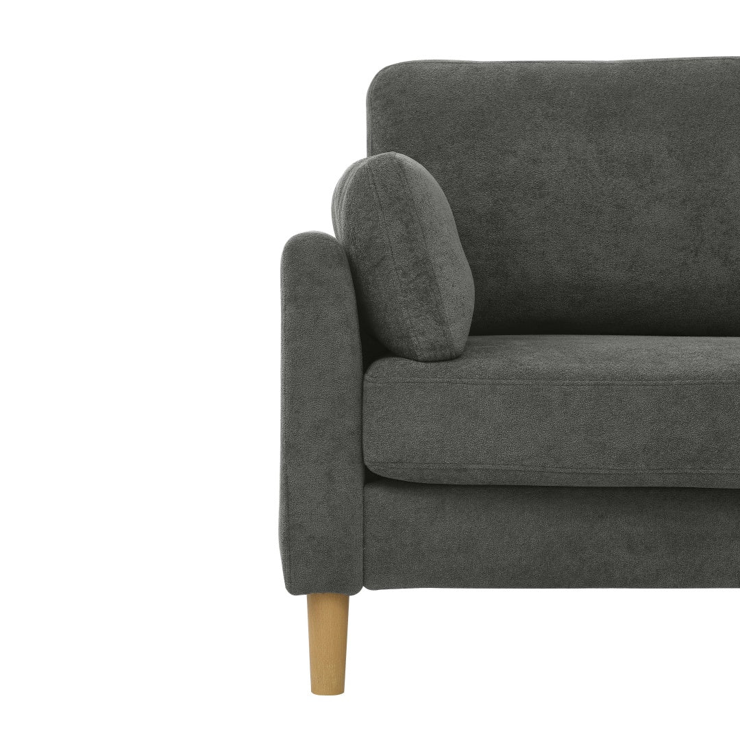 Modern Minimalist 2‑Seater Sofa – Compact Upholstered Loveseat for Small Spaces
