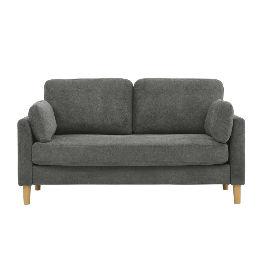 Modern Minimalist 2‑Seater Sofa – Compact Upholstered Loveseat for Small Spaces