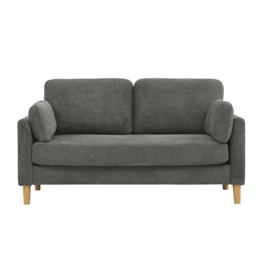 Modern Minimalist 2‑Seater Sofa – Compact Upholstered Loveseat for Small Spaces