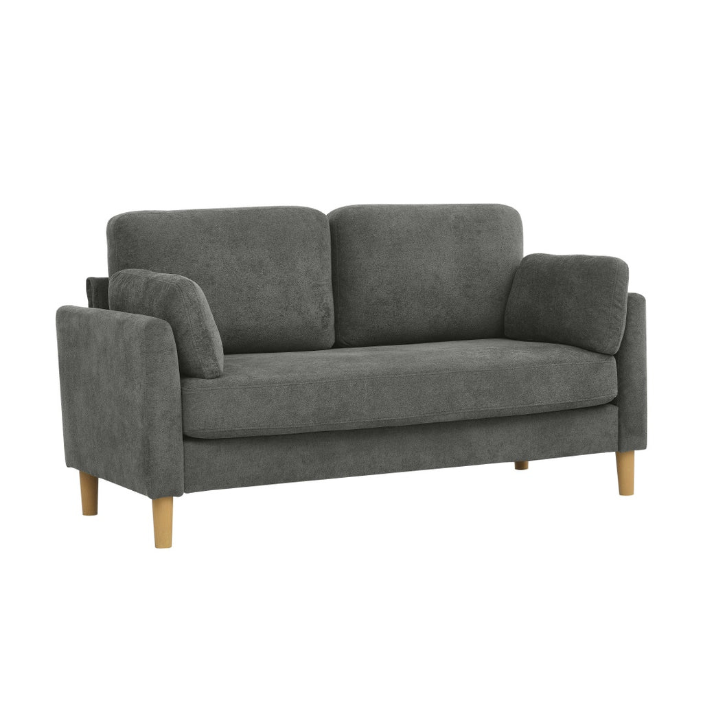Modern Minimalist 2‑Seater Sofa – Compact Upholstered Loveseat for Small Spaces