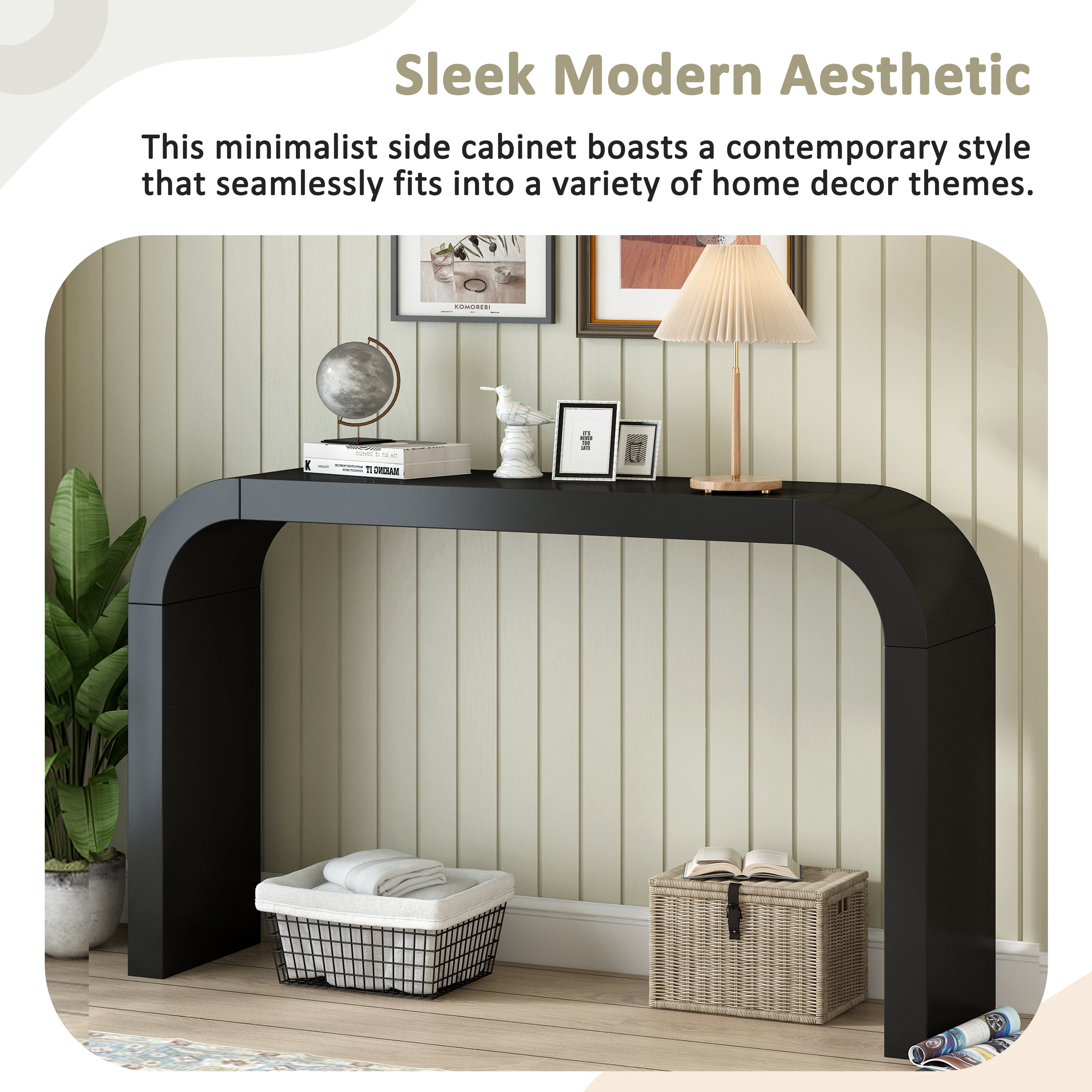 Modern Minimalist Console Table – Sleek, Versatile Design for Living Room, Hallway & Bedroom
