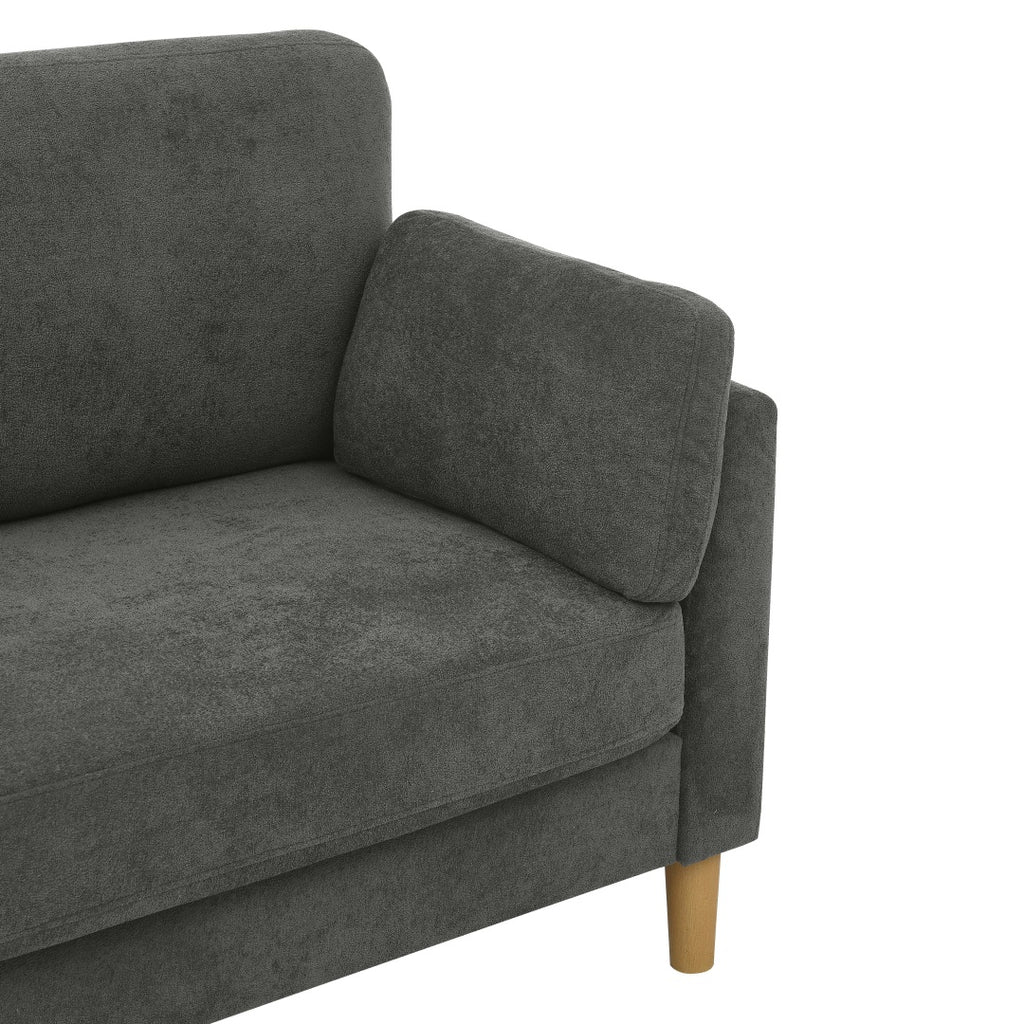 Modern Minimalist 2‑Seater Sofa – Compact Upholstered Loveseat for Small Spaces
