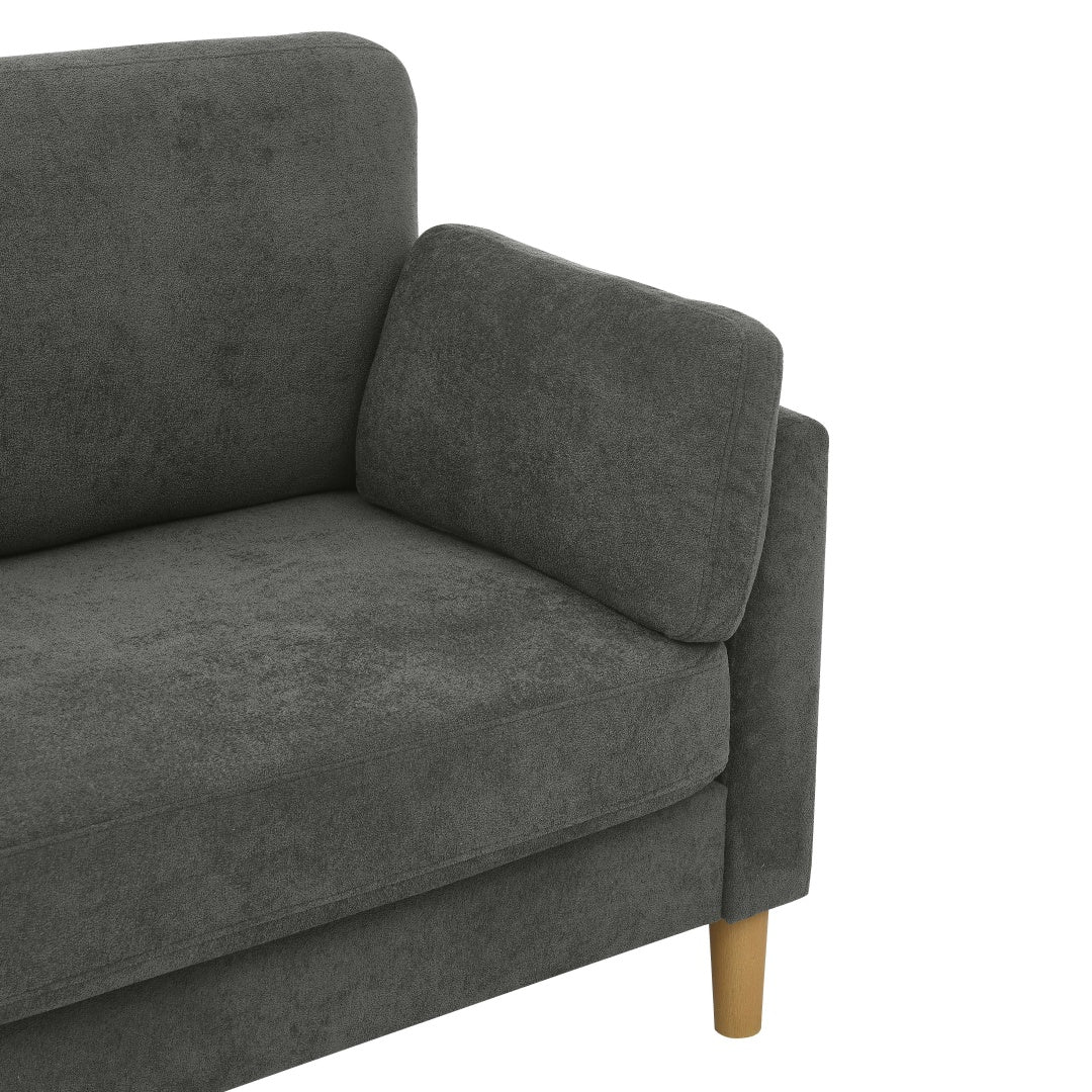 Modern Minimalist 2‑Seater Sofa – Compact Upholstered Loveseat for Small Spaces